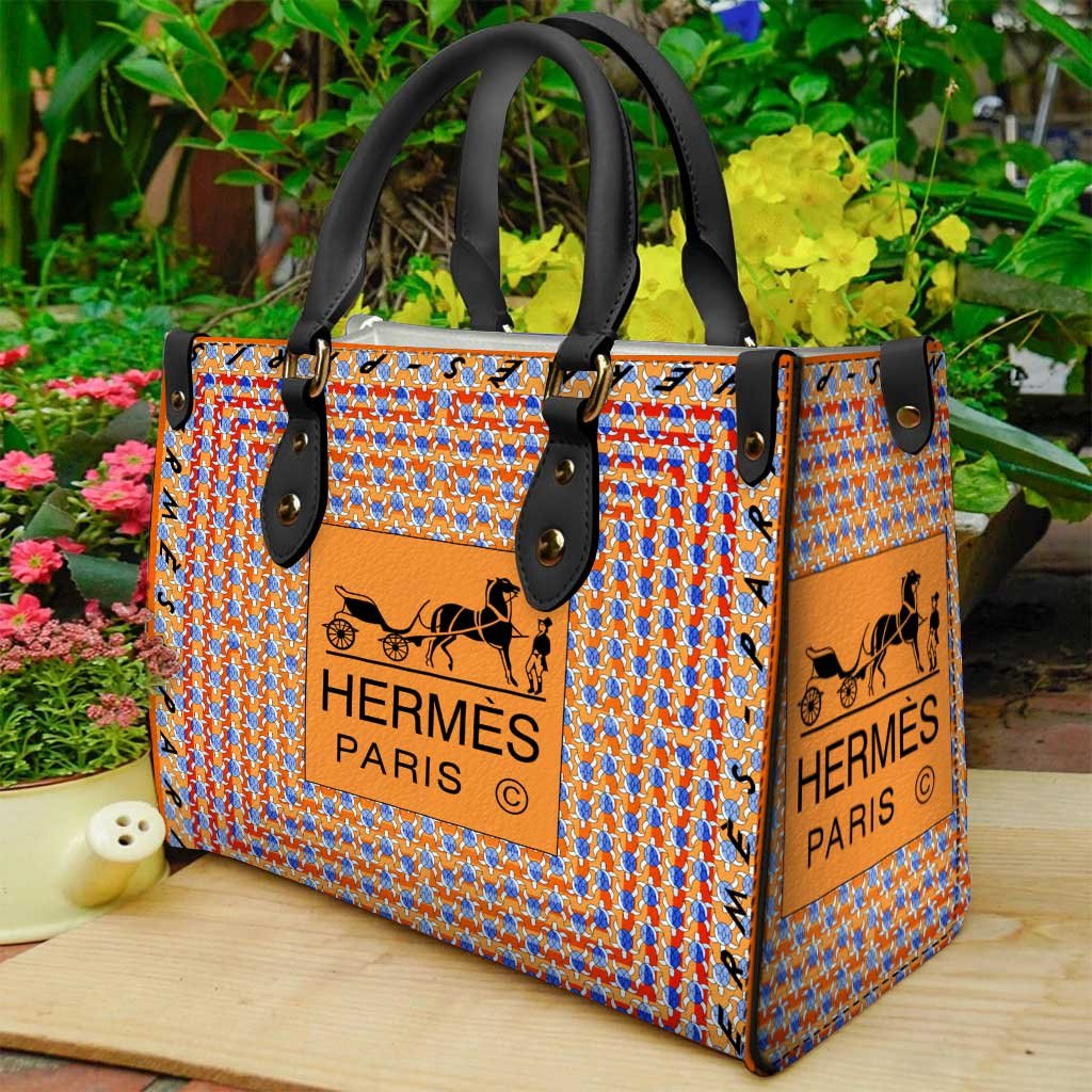 Hermes Luxury Brand Women Leather handbag - Image 2