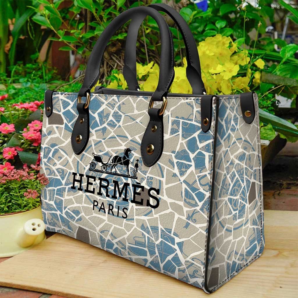 Hermes Luxury Brand Women Leather handbag - Image 2