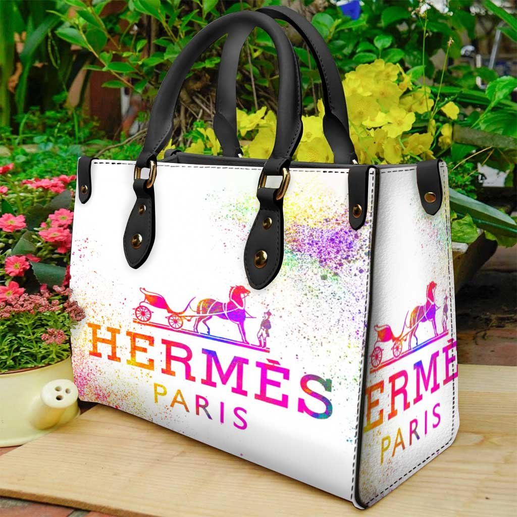Hermes Luxury Brand Women Leather handbag - Image 2