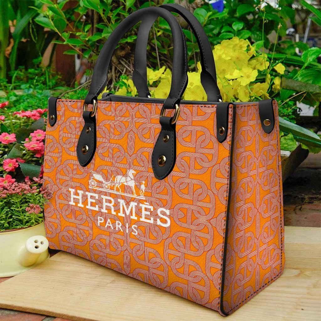 Hermes Luxury Brand Women Leather handbag - Image 2