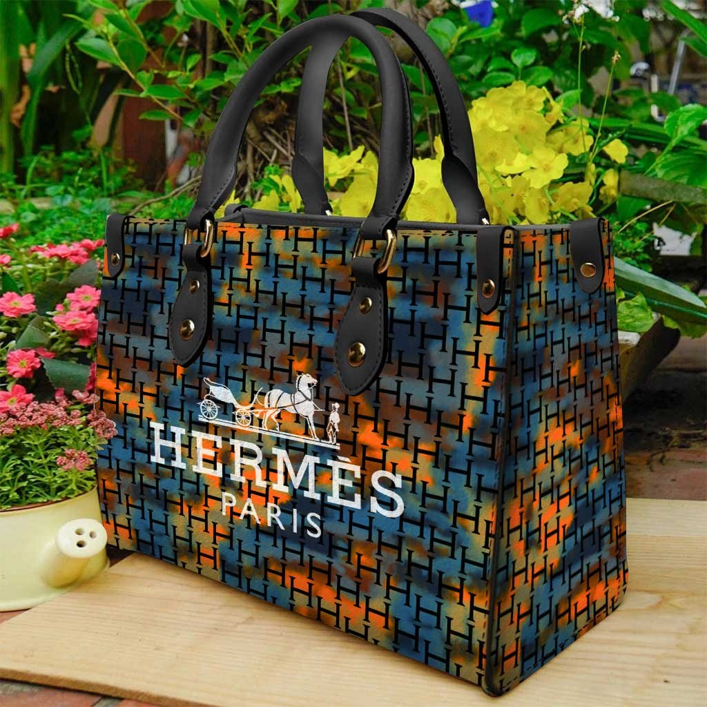 Hermes Luxury Brand Women Leather handbag - Image 2