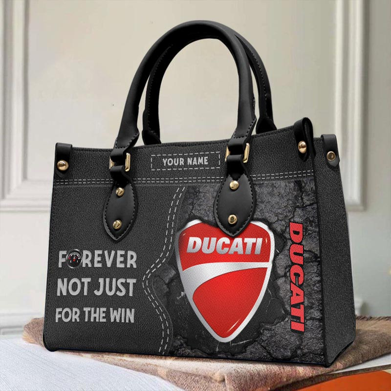 Ducati Leather Hand Bag Gift For Women - Image 2