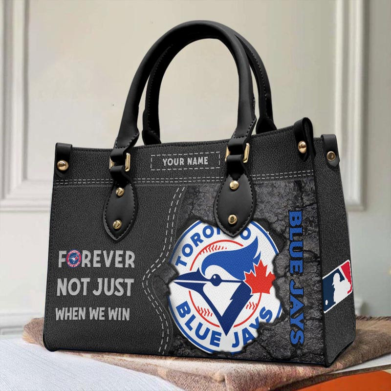 Toronto Blue Jays Not Just When We Win Leather Hand Bag Gift For Women - Image 2