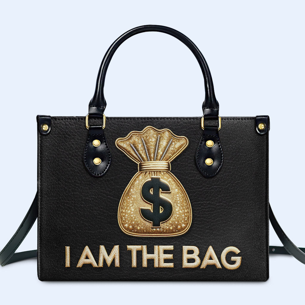 I Am The Bag Personalized Custom Leather Handbag - Image 2