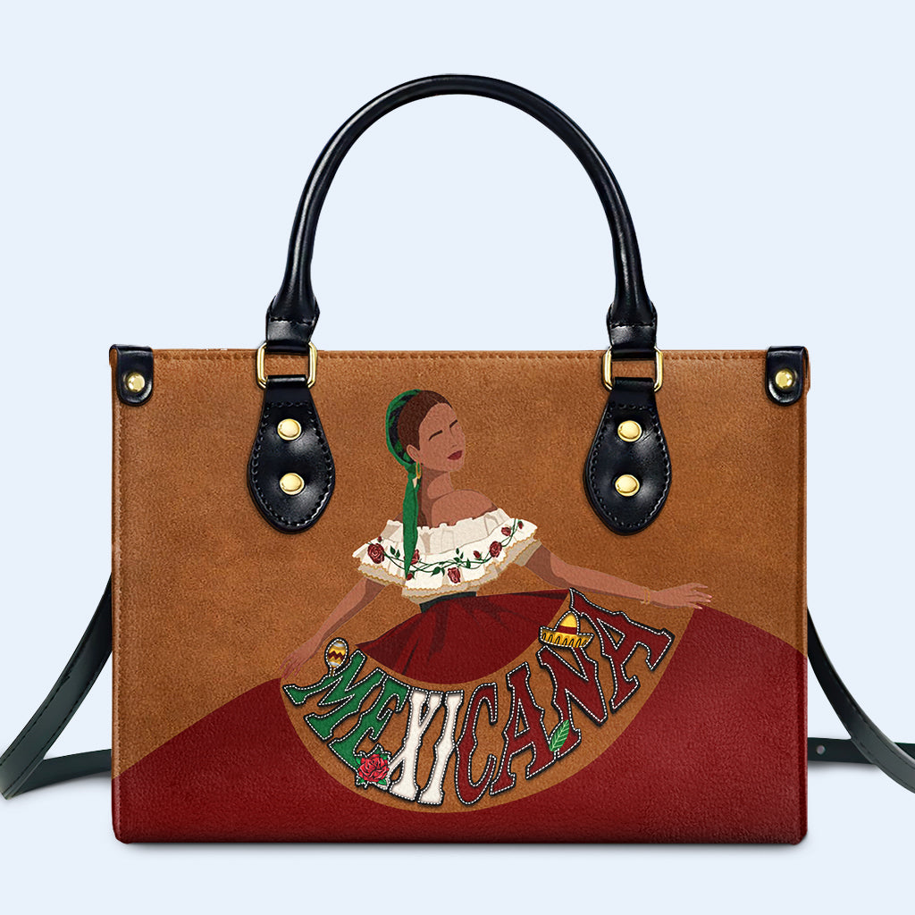 MEXICANA Personalized Custom Leather Handbag - Image 2