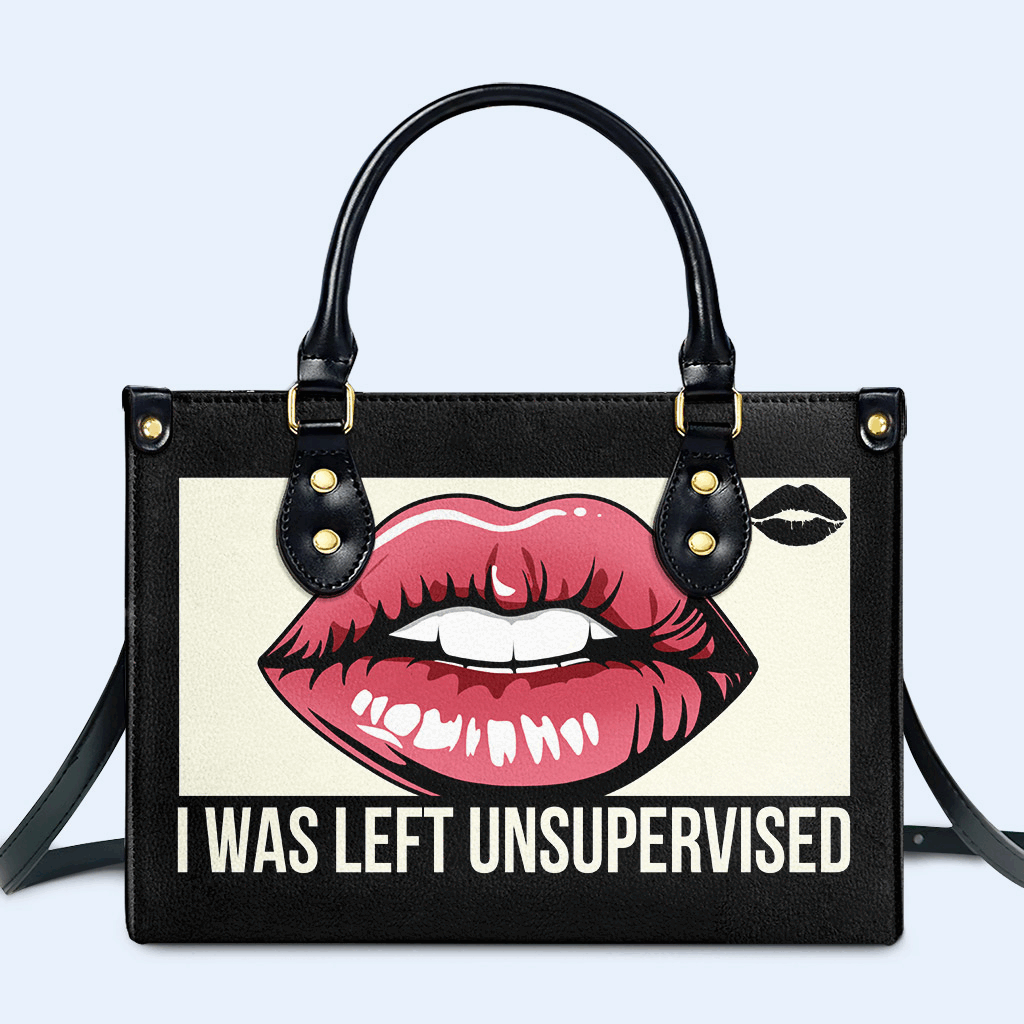 Baddie Energy Personalized Custom Leather Handbag - Image 2