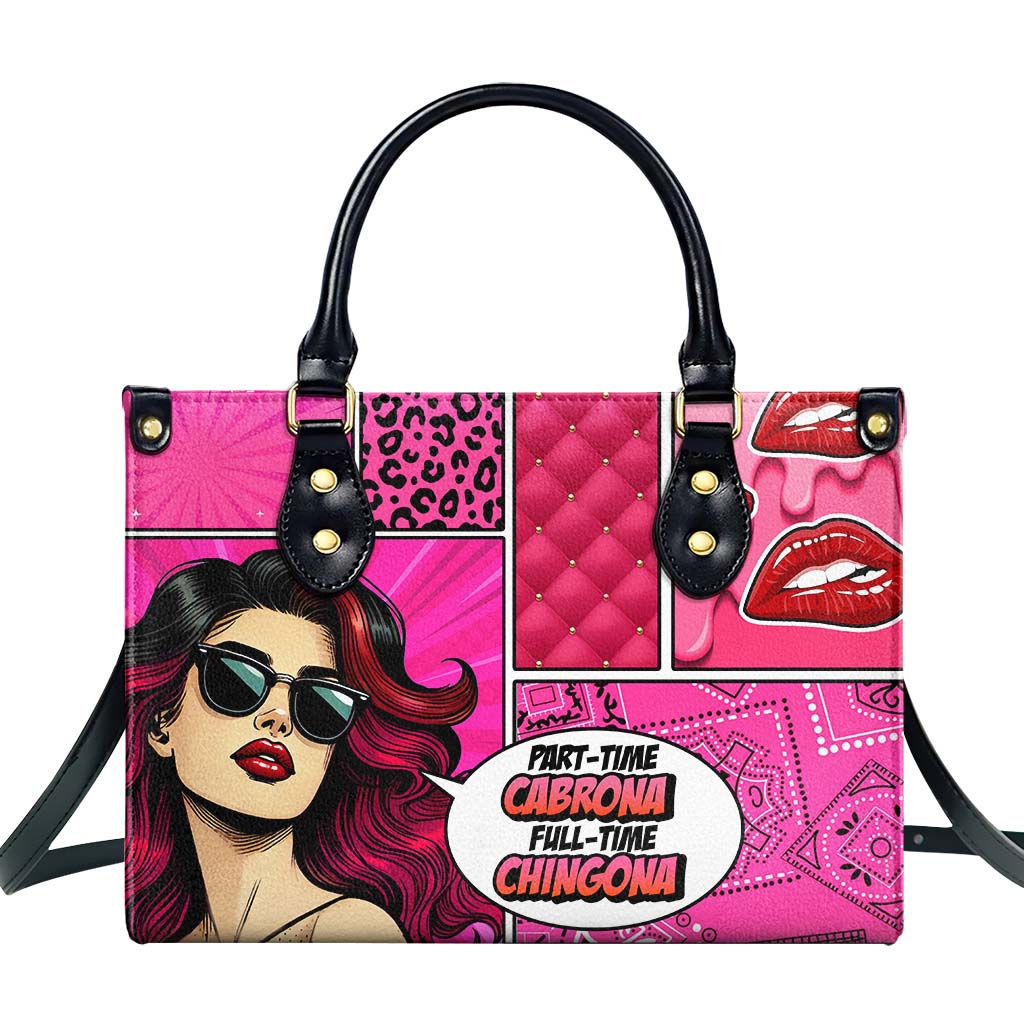 Part-time Cabrona Leather Hand Bag - Image 2