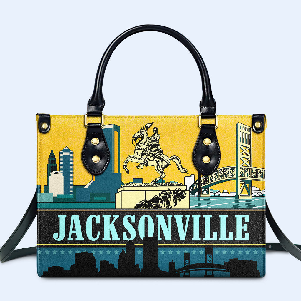 Jacksonville Leather Handbag - Image 2