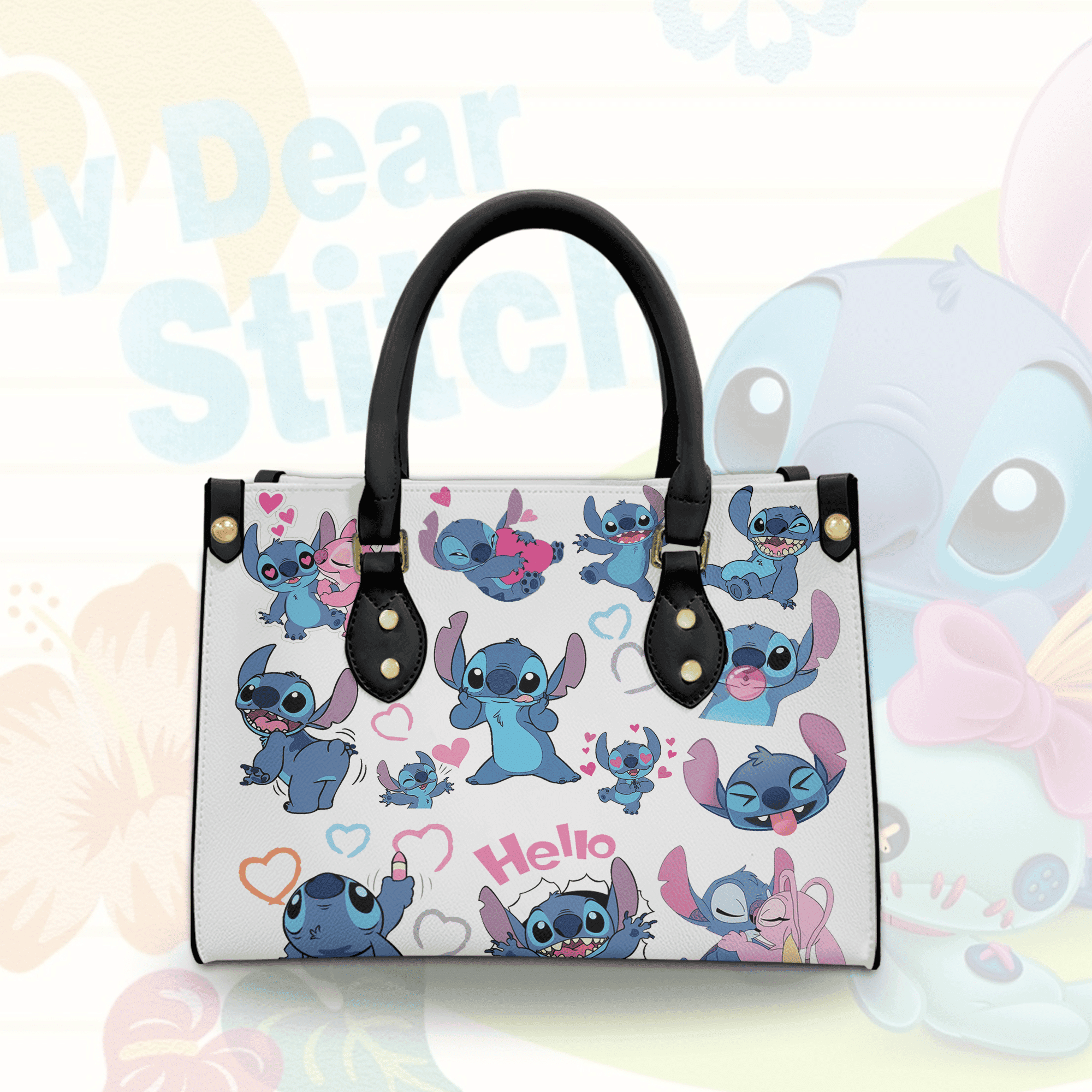 Personalized Stitch Women 3D Small Handbag - Image 2