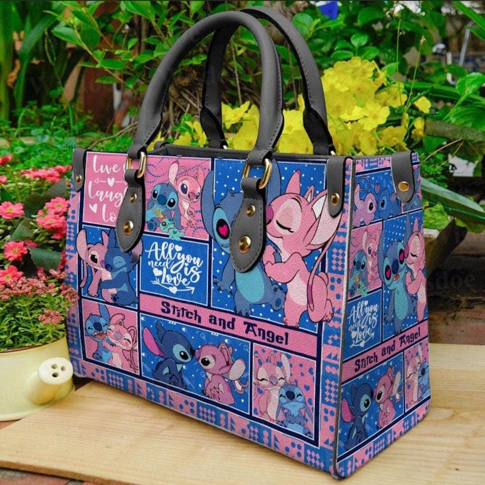 Personalized Stitch Disney Leather Handbag - Image 2