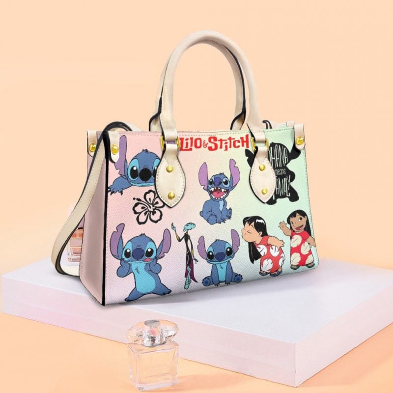 Lilo And Stitch Ohana Leather Bag Handbag - Image 2