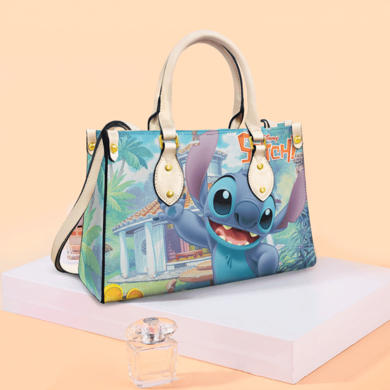 Lilo And Stitch Leather Bag Handbag - Image 2