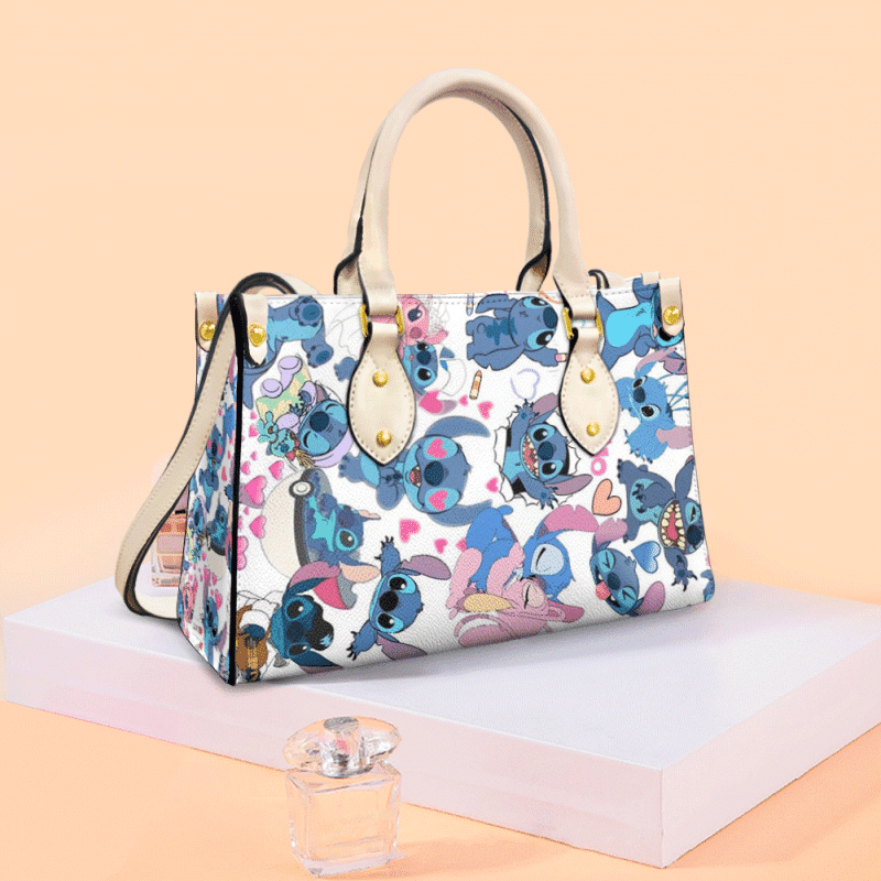Stitch Leather Bag Handbag For Women - Image 2
