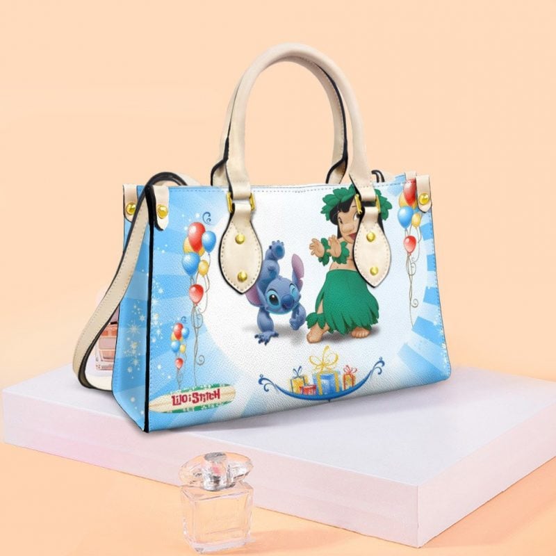 Lilo And Stitch Dancing Leather Bag Handbag - Image 2