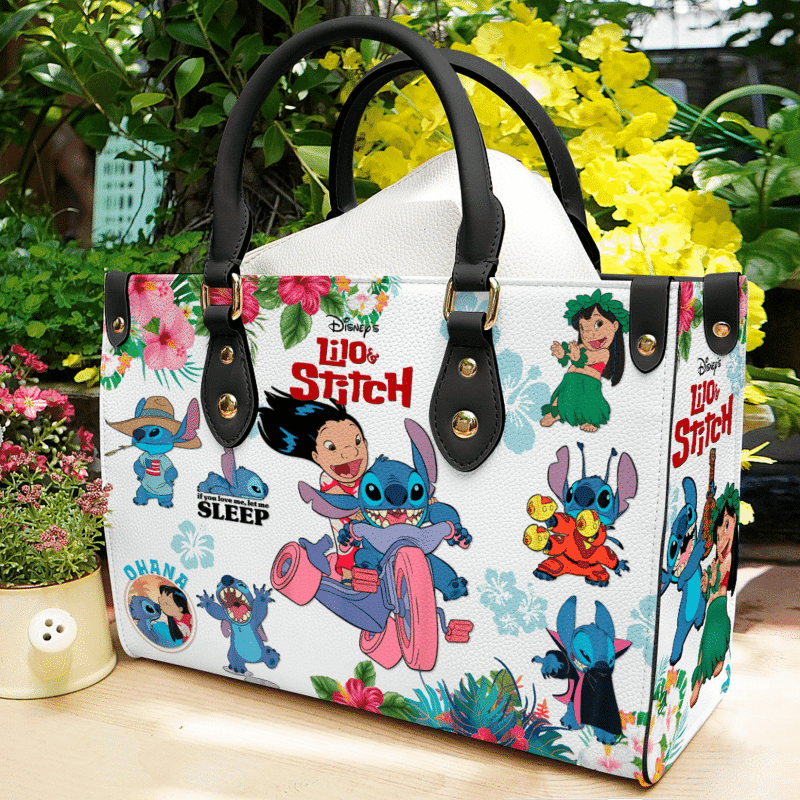 Disney Lilo Stitch Leather Bag Handbag - Image 2