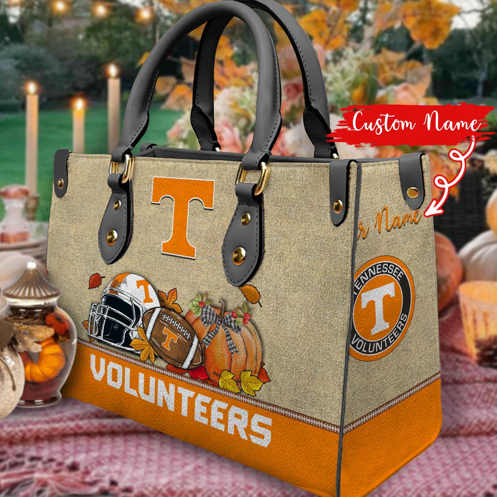 Tennessee Volunteers Autumn Women Leather Hand Bag - Image 2