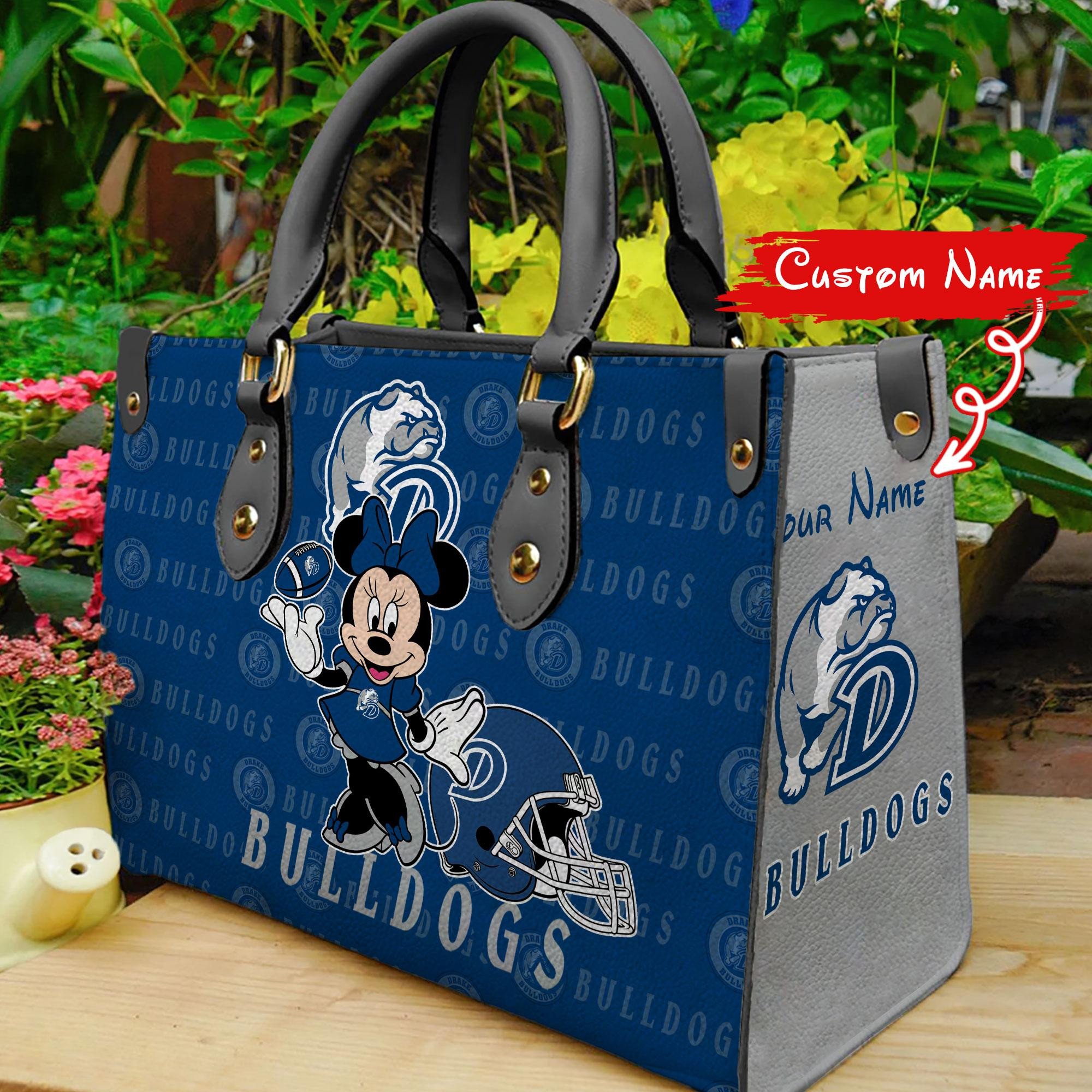 P Drake Bulldogs Minnie Women Leather Hand Bag - Image 2