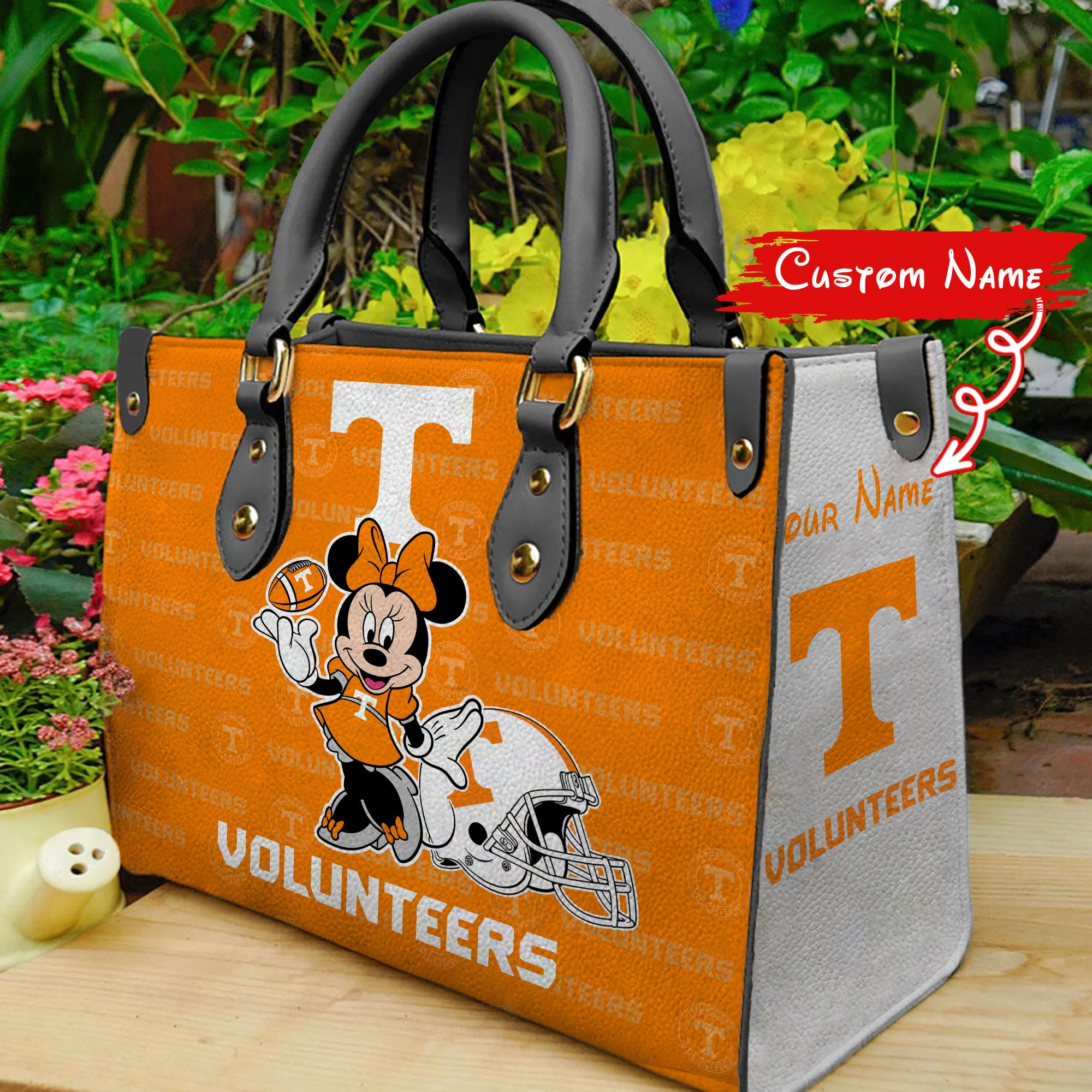 Tennessee Volunteers Minnie Women Leather Hand Bag - Image 2