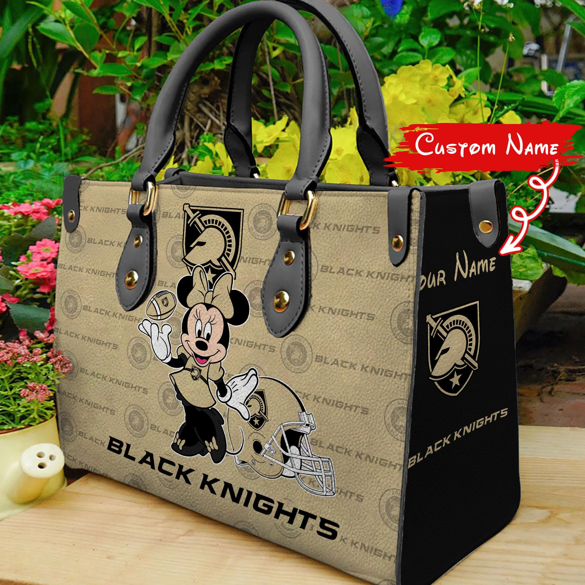 Army Black Knights Minnie Women Leather Hand Bag - Image 2