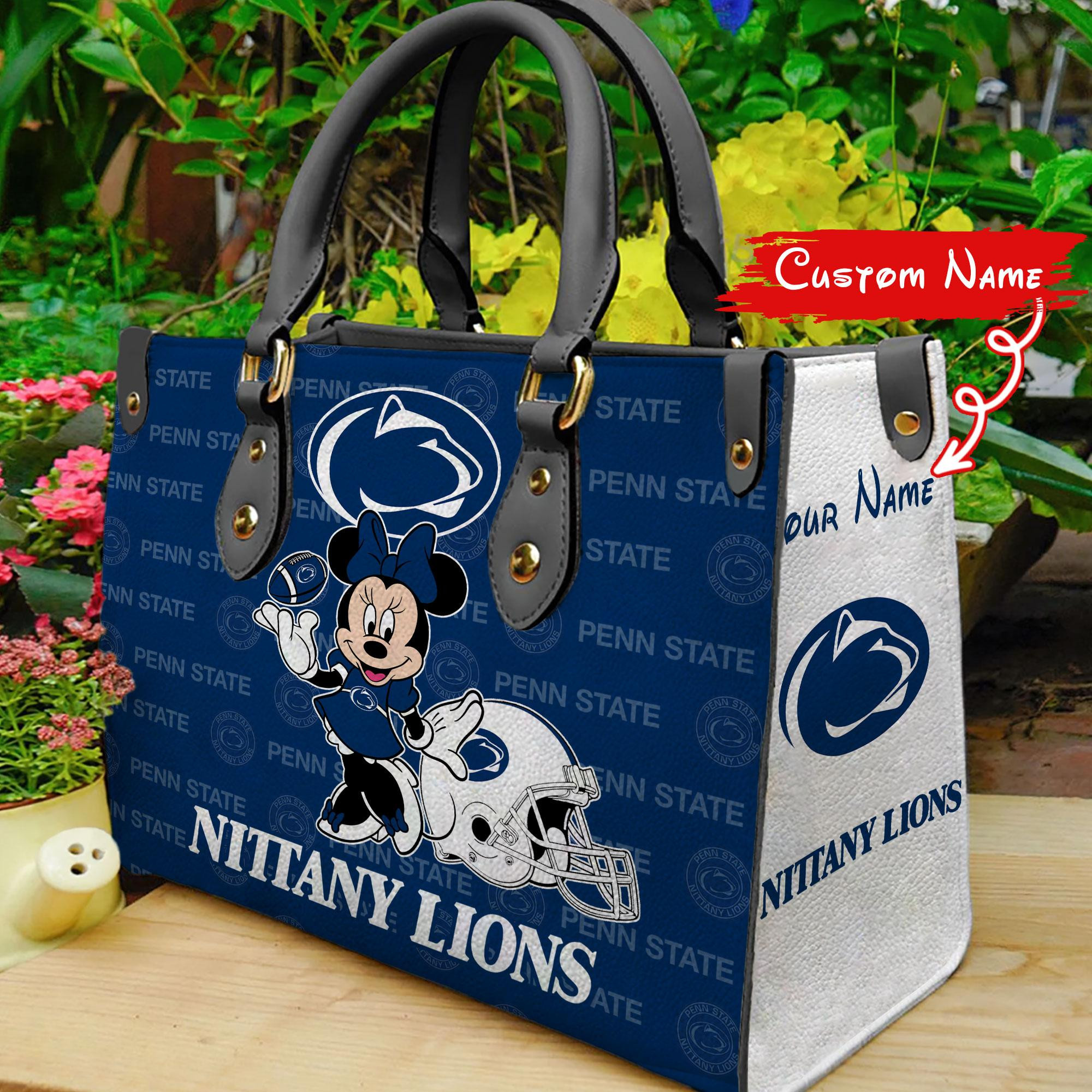Penn State Nittany Lions Minnie Women Leather Hand Bag - Image 2