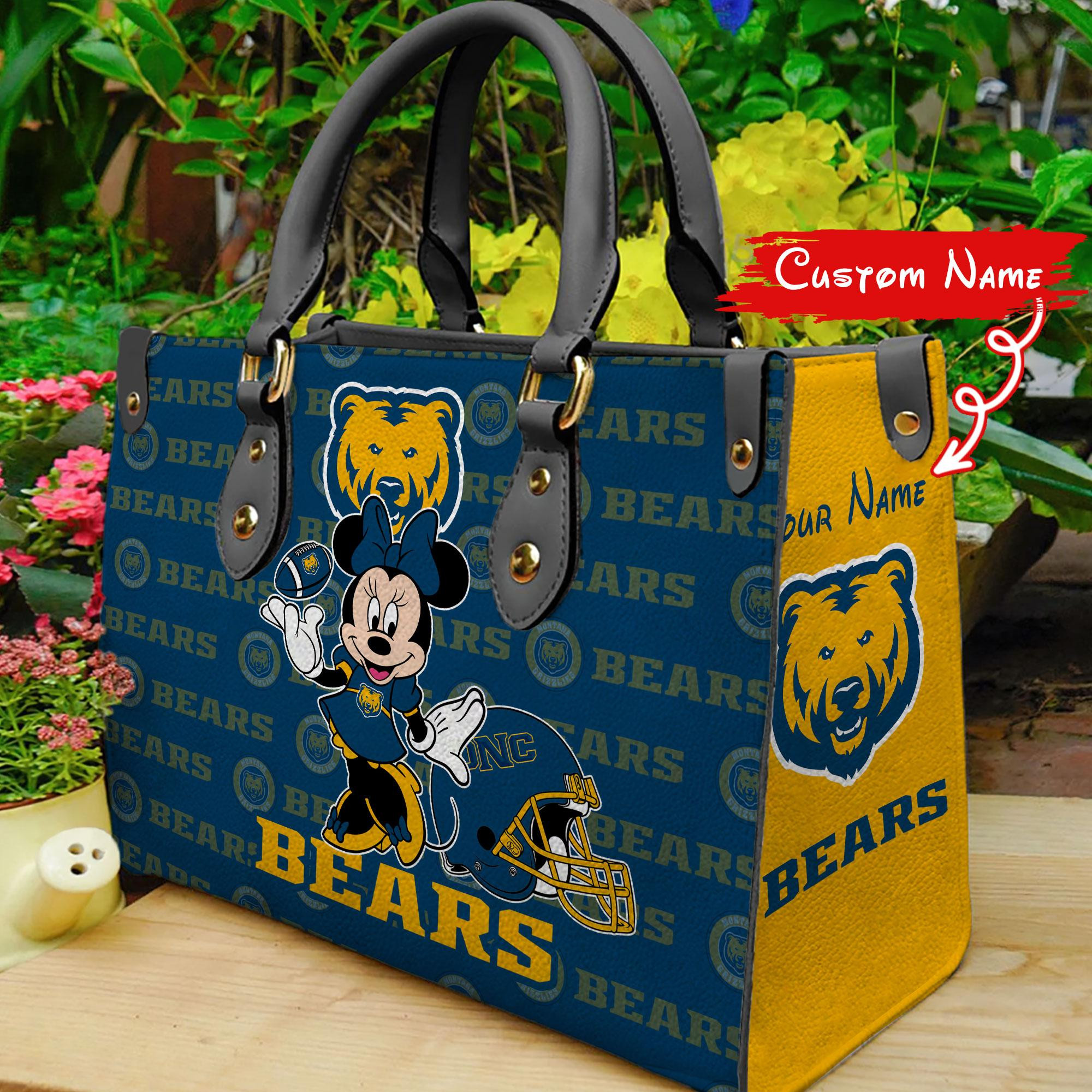 Northern Colorado Bears Minnie Women Leather Hand Bag - Image 2
