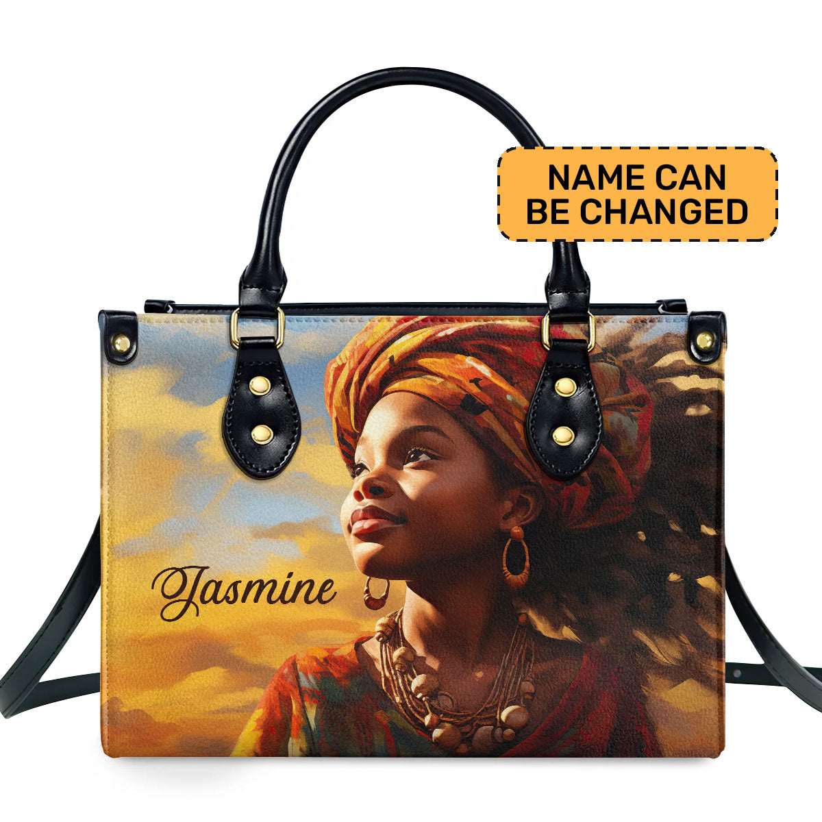 Dream Personalized Leather Hand Bag  - Image 2