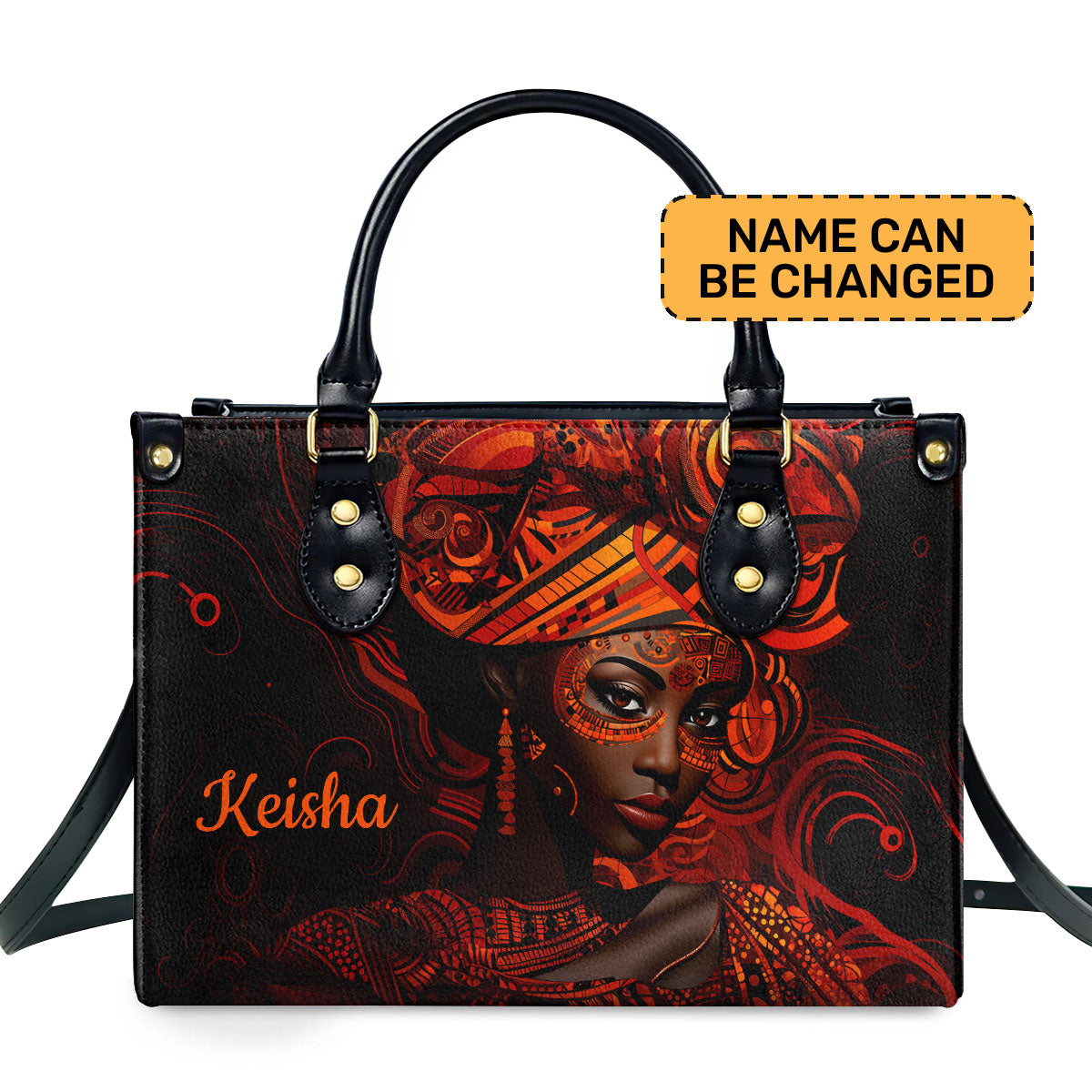 Magic Personalized Leather Hand Bag  - Image 2