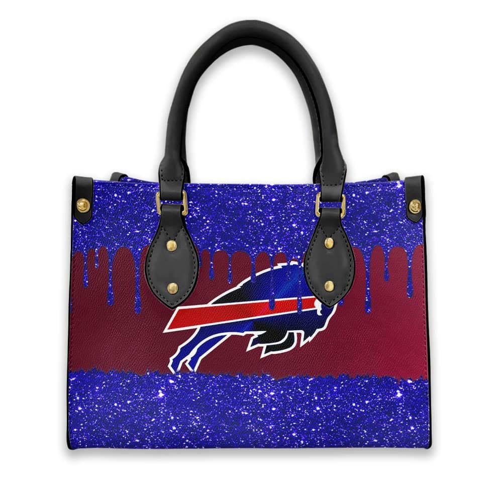 Buffalo Bills Personalized Leather Hand Bag  - Image 2