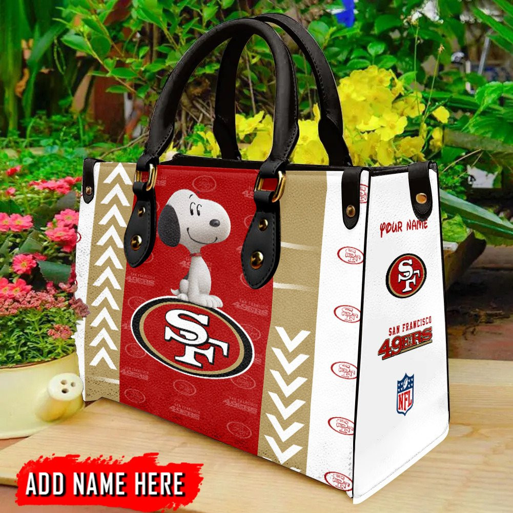 New York Giants Personalized Leather Hand Bag  - Image 2