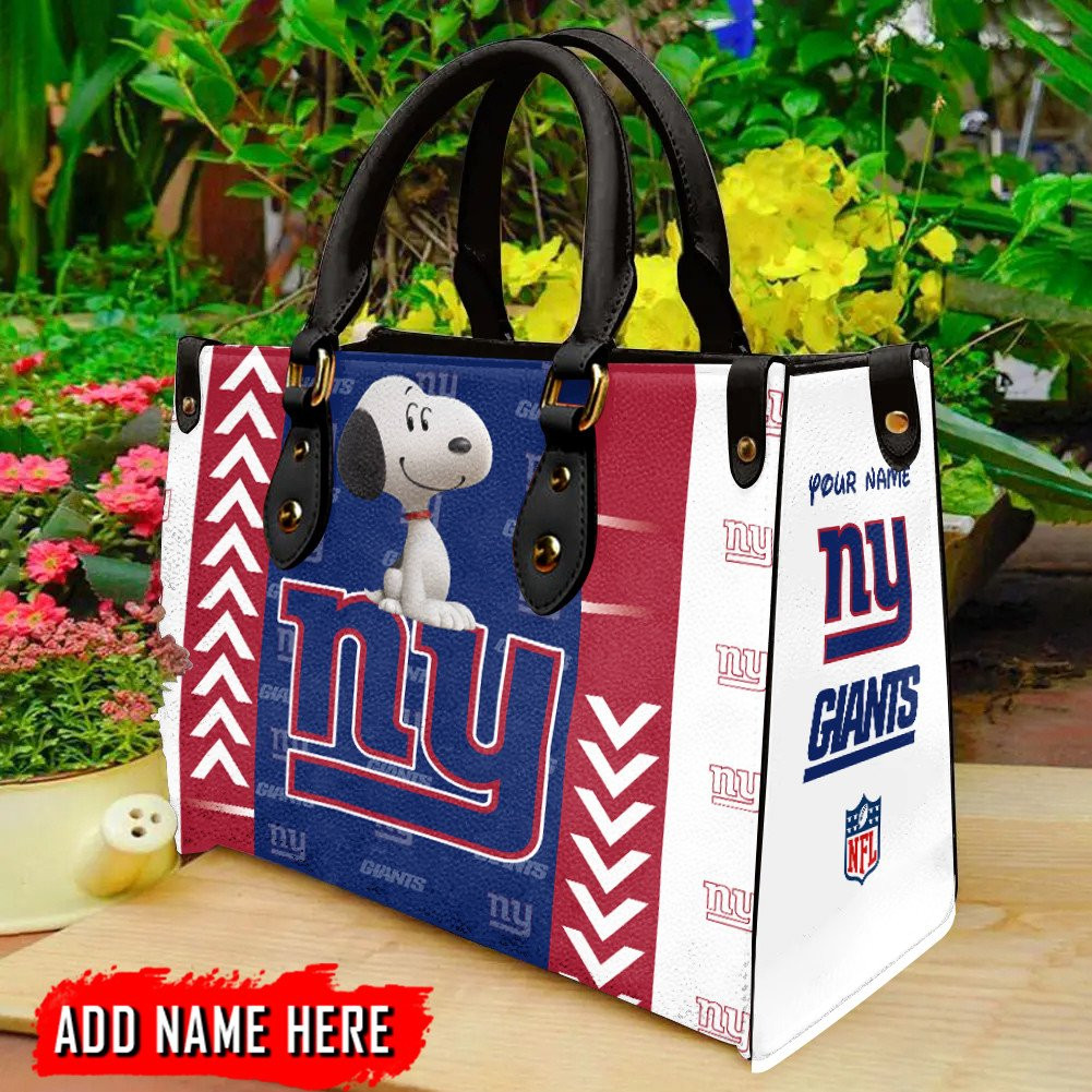 San Francisco 49ers Personalized Leather Hand Bag  - Image 2