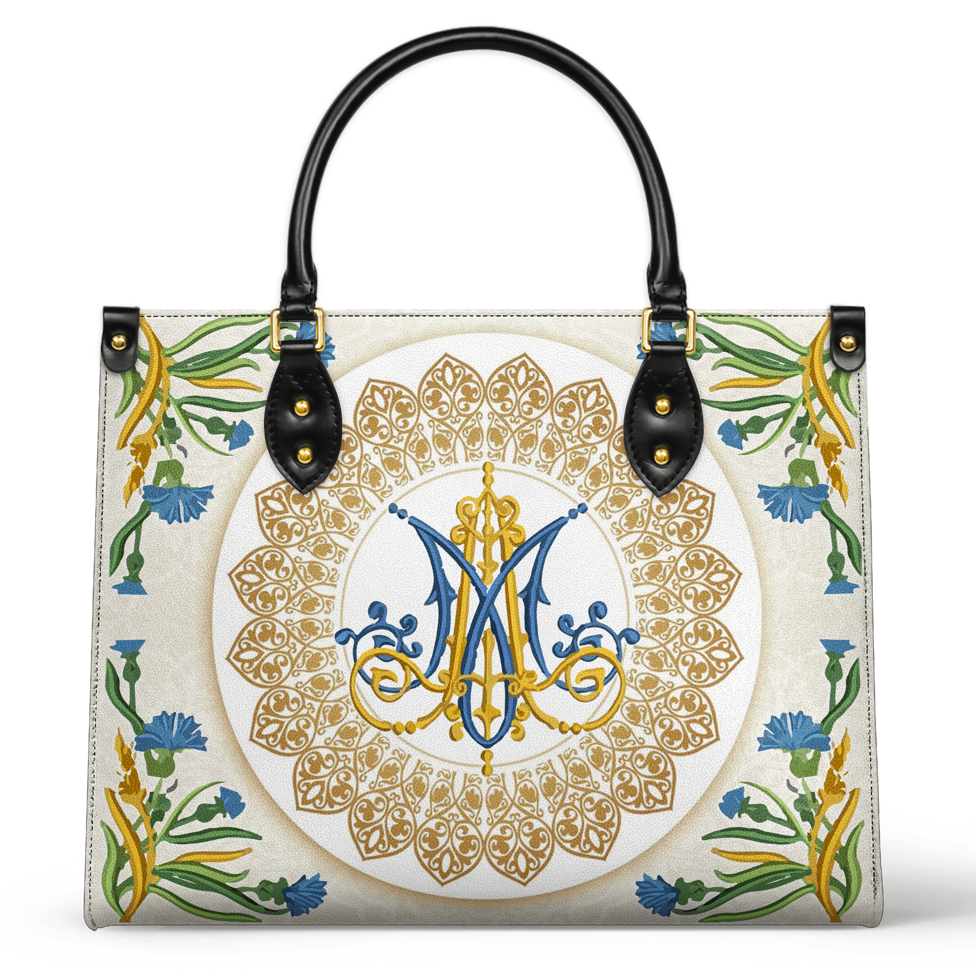 Personalized Vegan Leather Handbag Divine Elegance - Image 2
