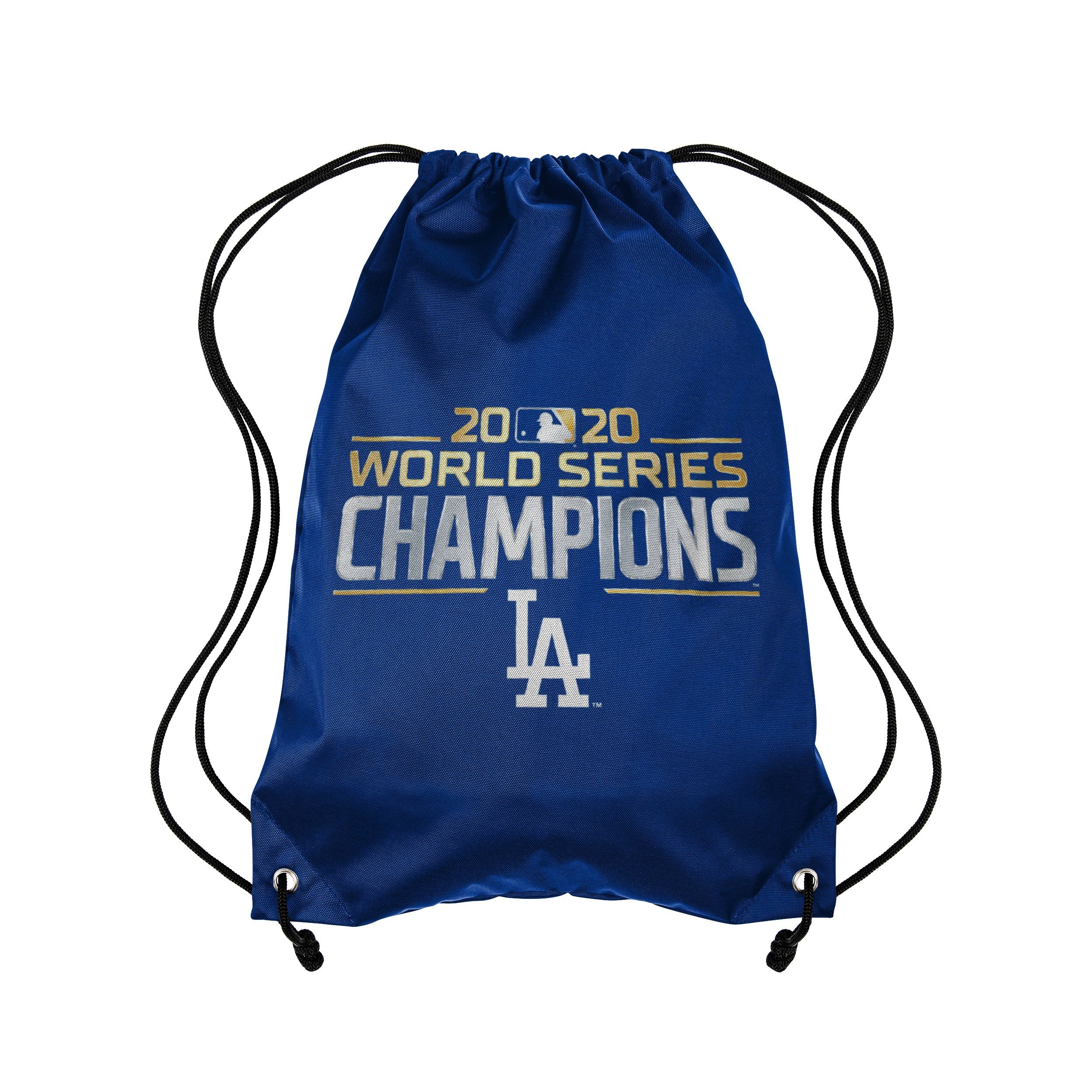 Los Angeles Dodgers MLB World Series Champions Logo Drawstring Backpack