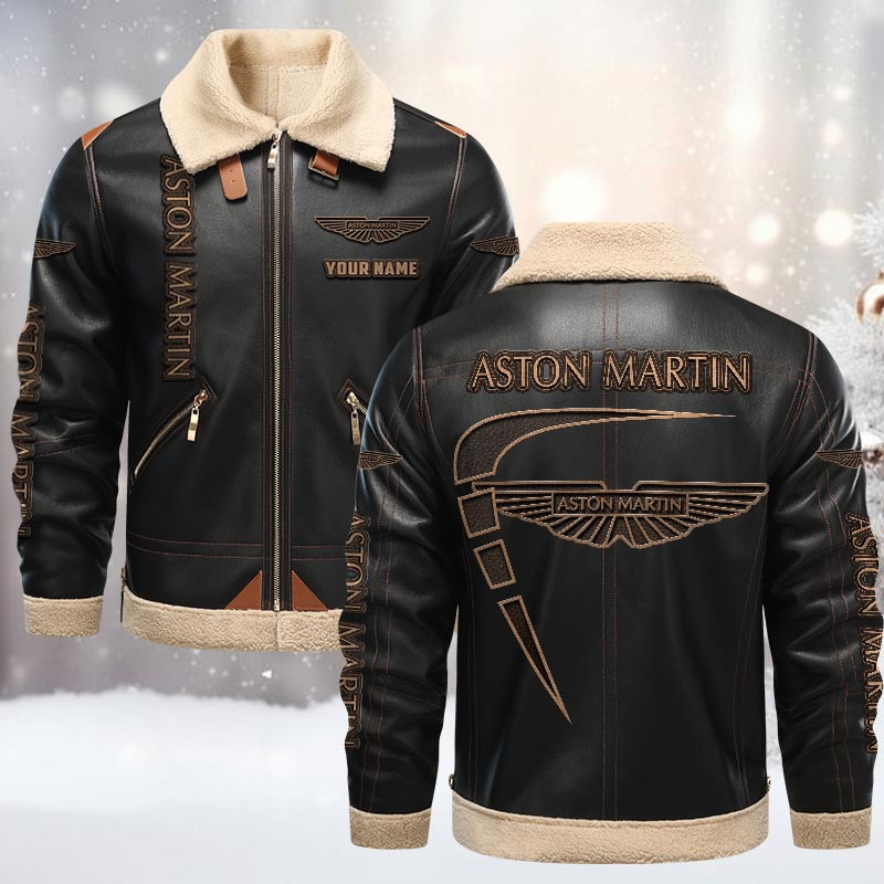 Aston-Martin Pu Leather Jacket 