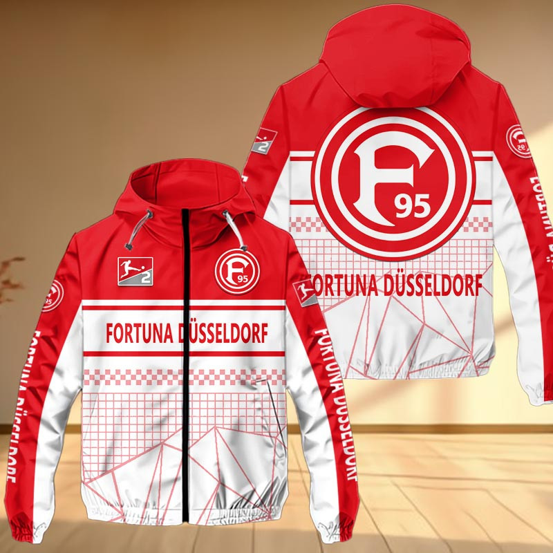 Fortuna Dusseldorf Windbreaker Outdoor Jacket