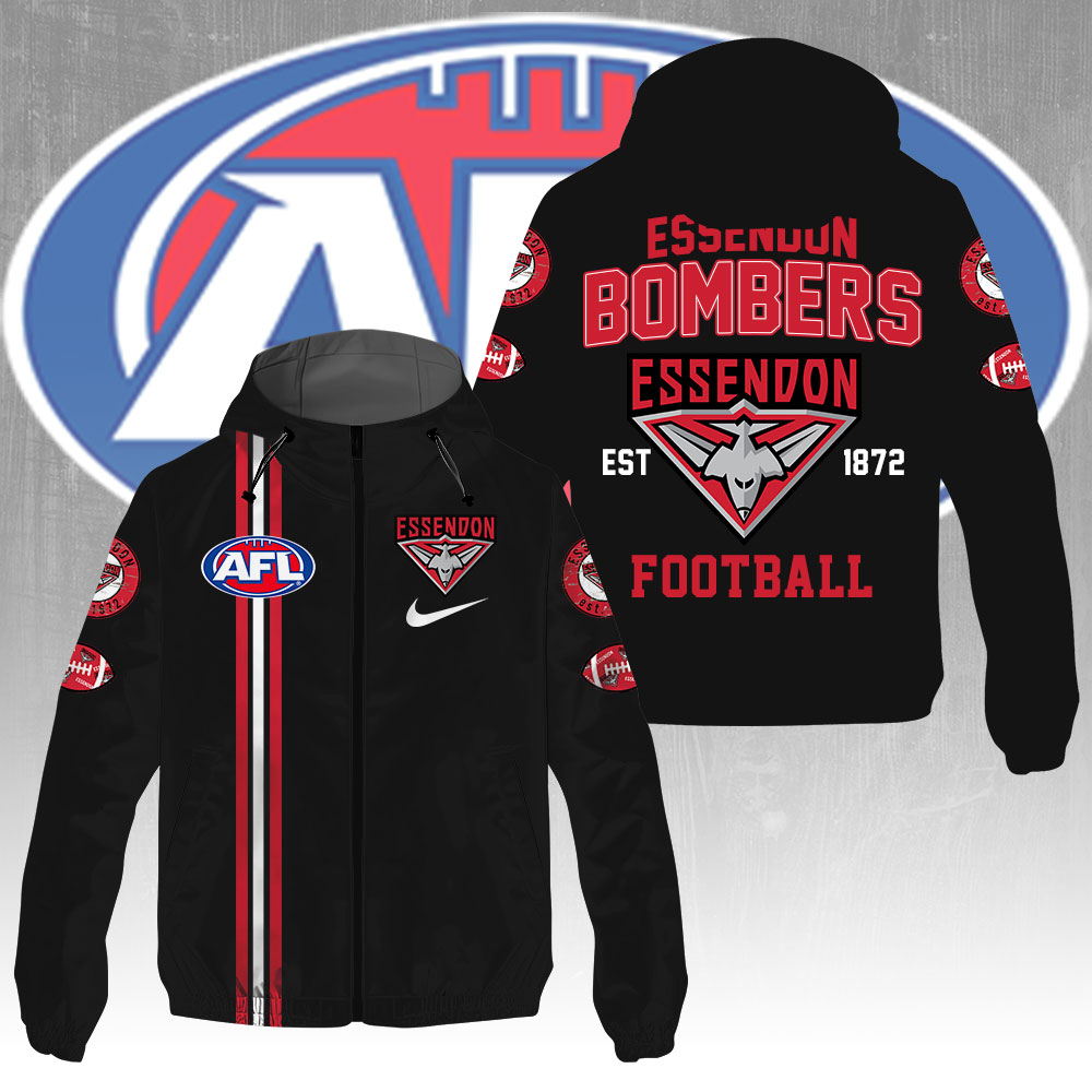 Essendon FC 3D Windbreaker Jacket