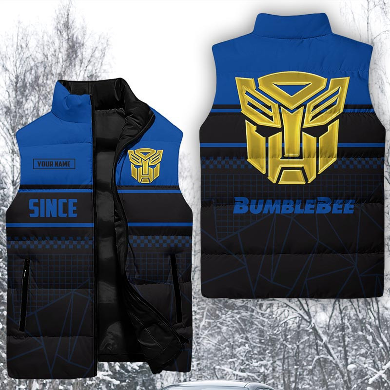 Bumblebee Sleeveless Down Vest