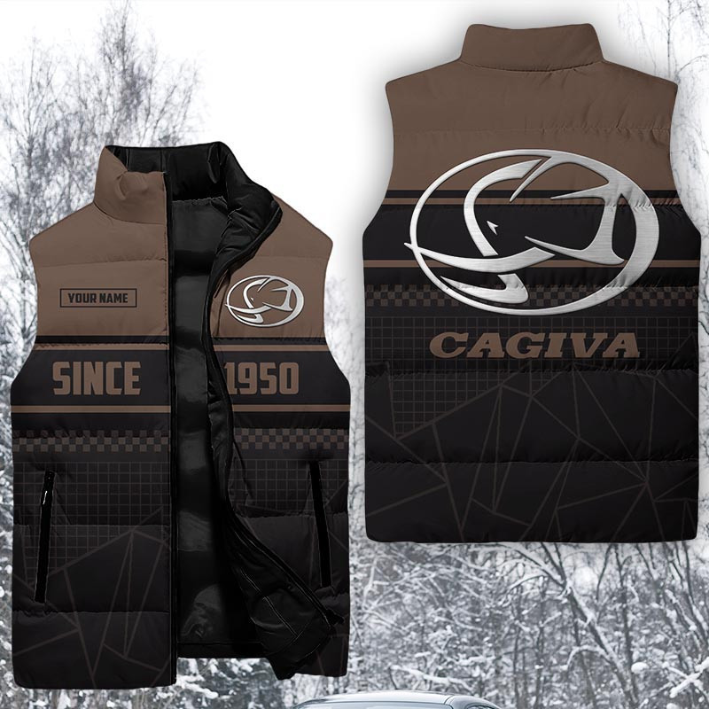 Cagiva Sleeveless Down Vest For Men