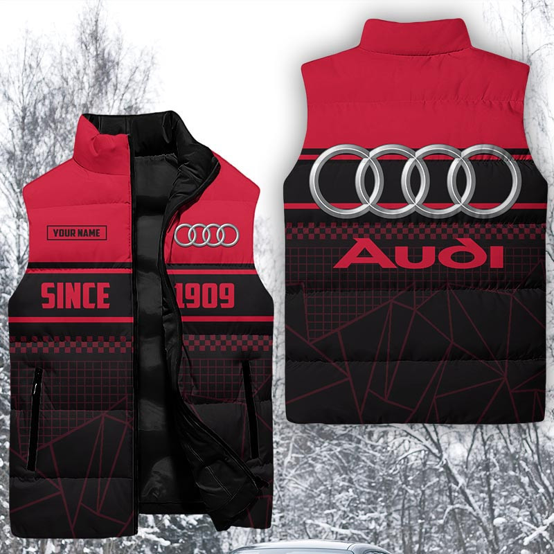 Audi Sleeveless Down Vest For Women