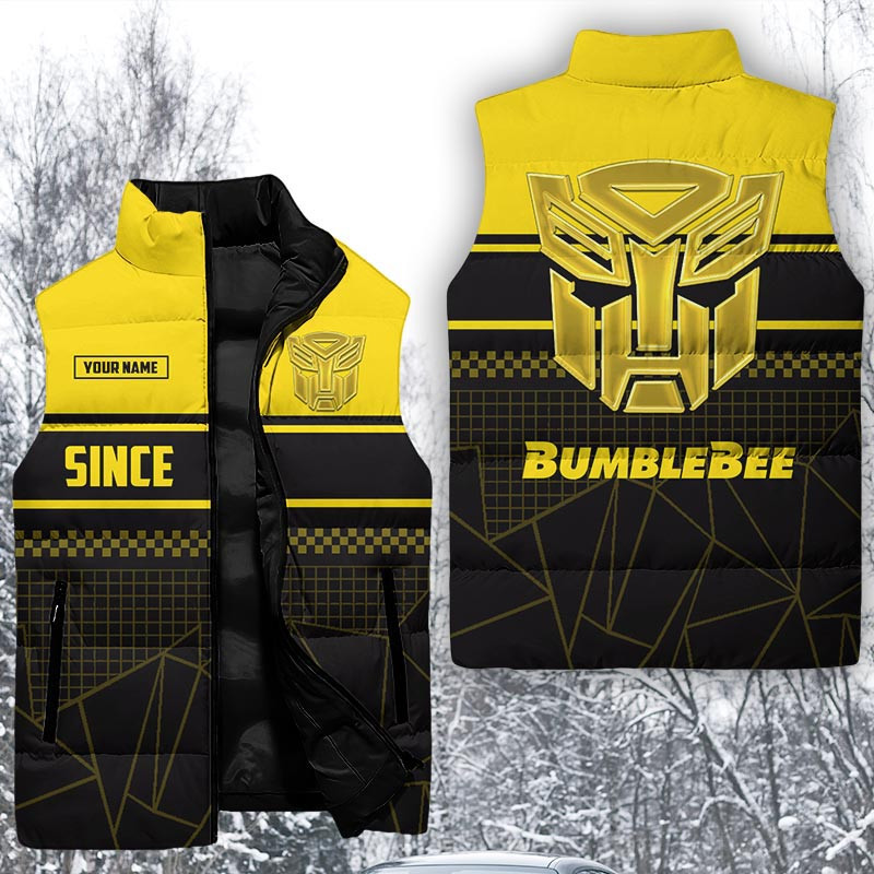 Bumblebee Sleeveless Down Vest