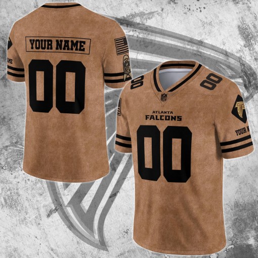 Atlanta Falcons Personalized V-neck Football Jersey Sport Gifts For Fan AZCVFJ066