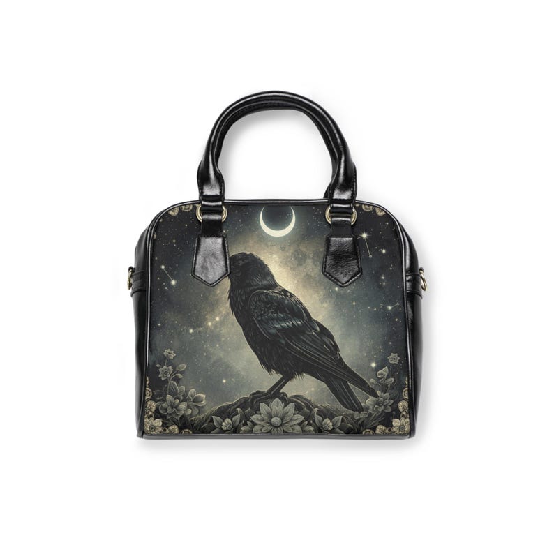Raven Mystique Shoulder Bag