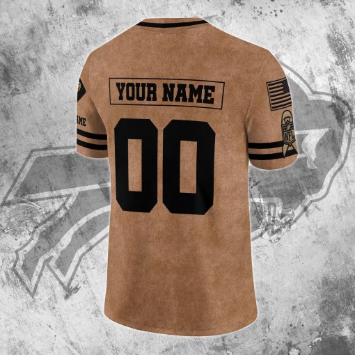 Buffalo Bills Personalized V-neck Football Jersey Sport Gifts For Fan AZCVFJ068 - Image 3