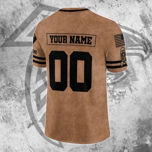 Atlanta Falcons Personalized V-neck Football Jersey Sport Gifts For Fan AZCVFJ066 - Image 3