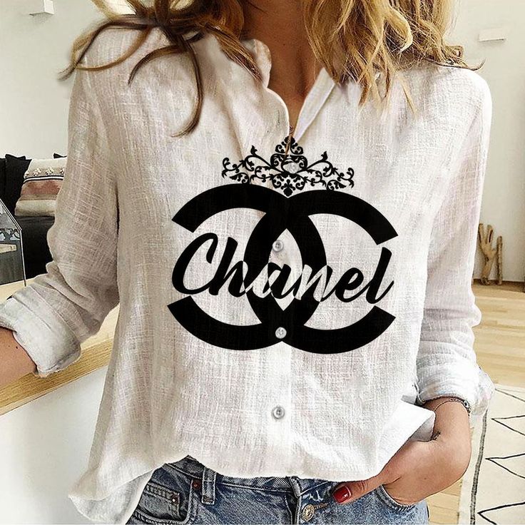 Chanel Women'S Long Sleeve Button Shirt Cnwls180162