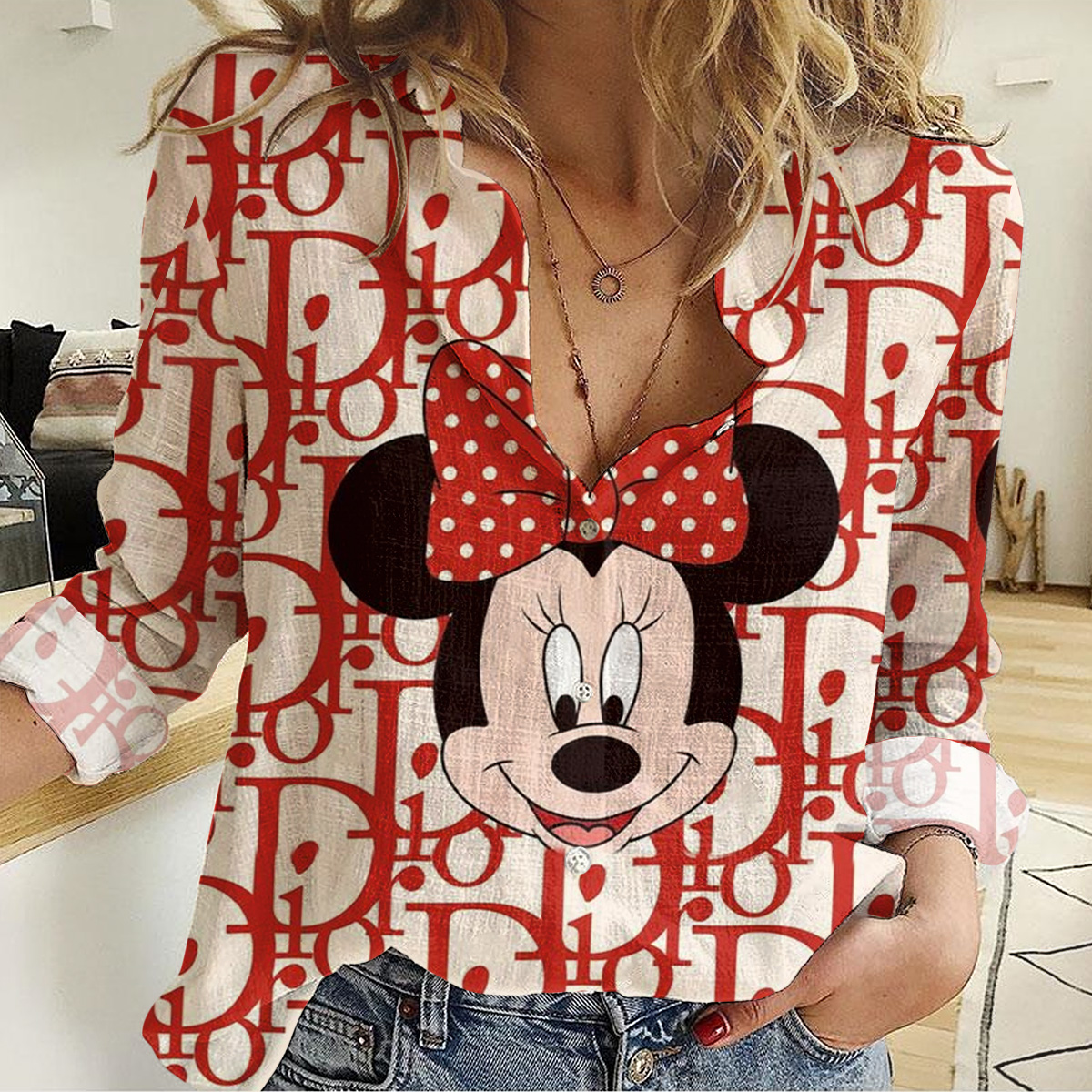 Christian Dior Women'S Casual Shirt Luxury Limited Edition Lux 254