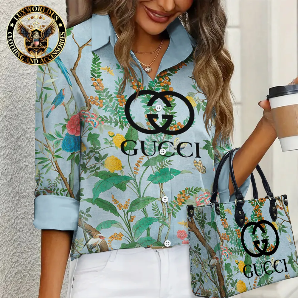 Gucci Limited Edition Casual Shirt Handbag For Gorgeous Women - Lux178