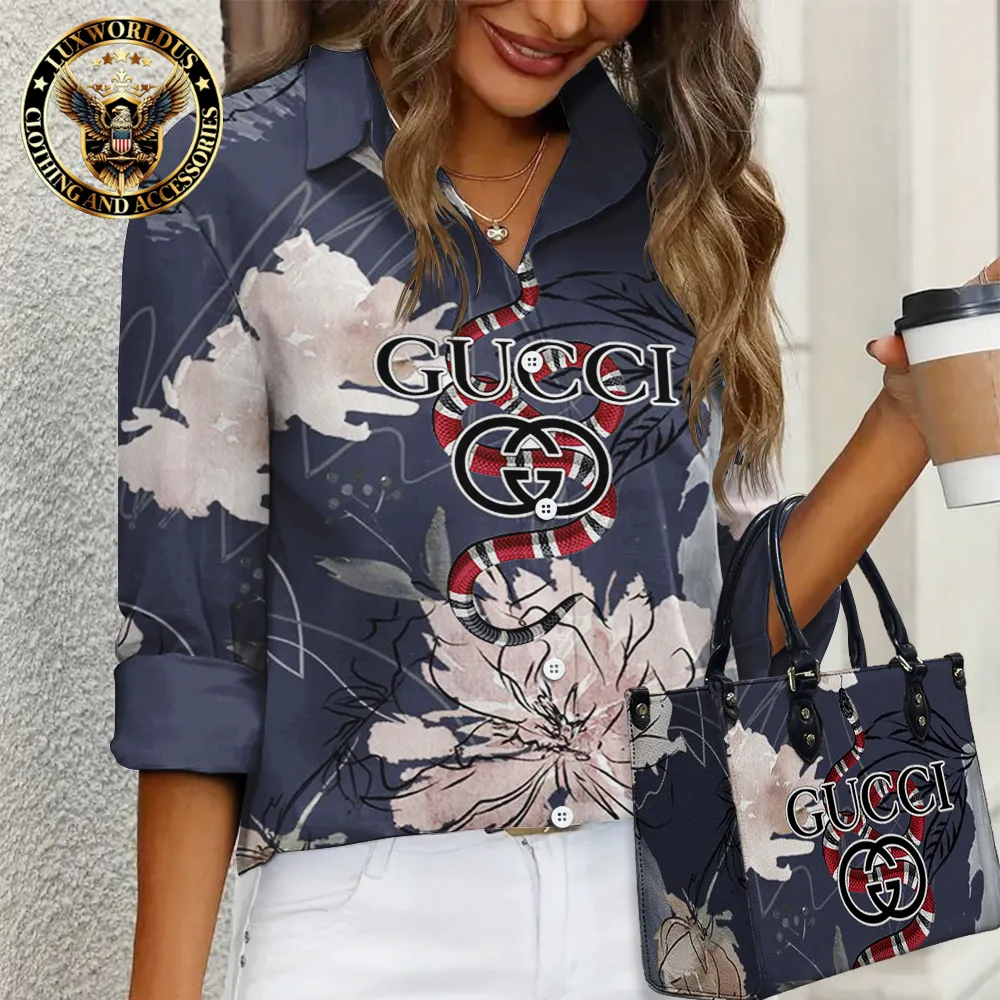 Gucci Limited Edition Casual Shirt Handbag For Gorgeous Women - Lux174