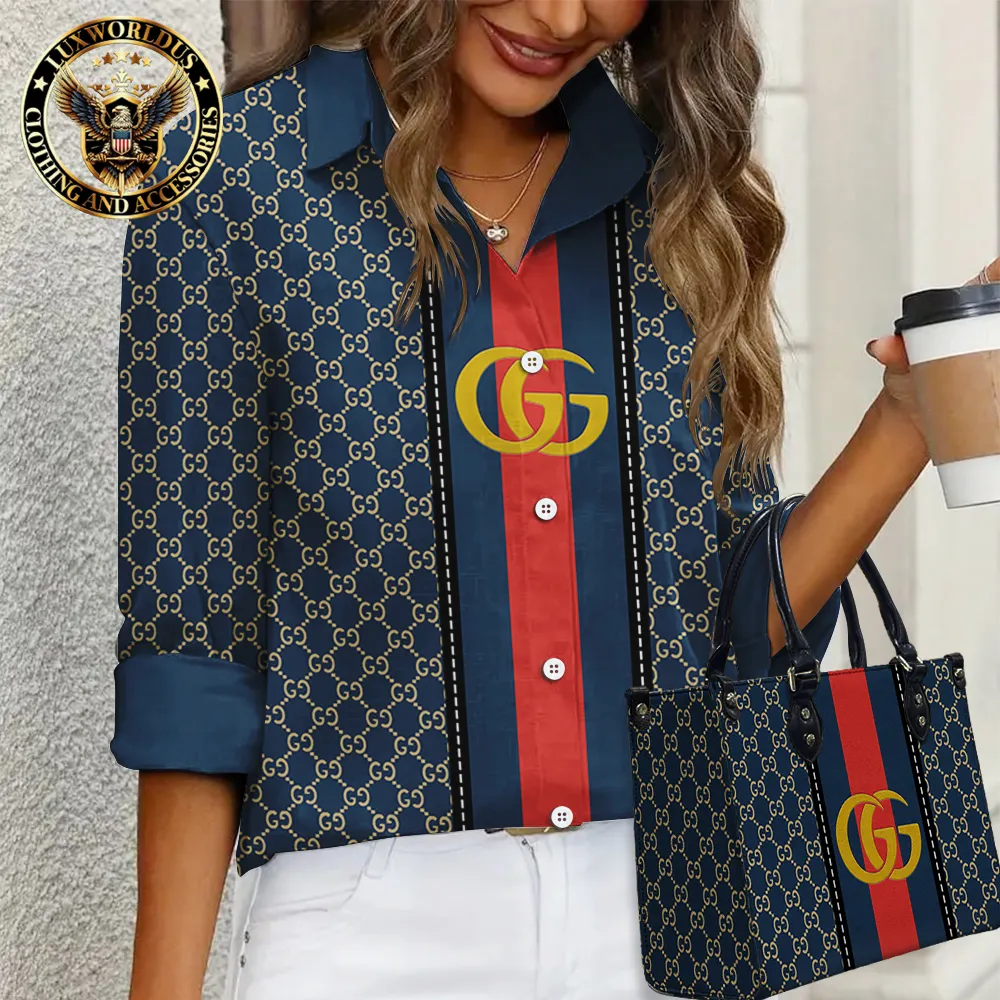 Gucci Limited Edition Casual Shirt Handbag For Gorgeous Women - Lux185