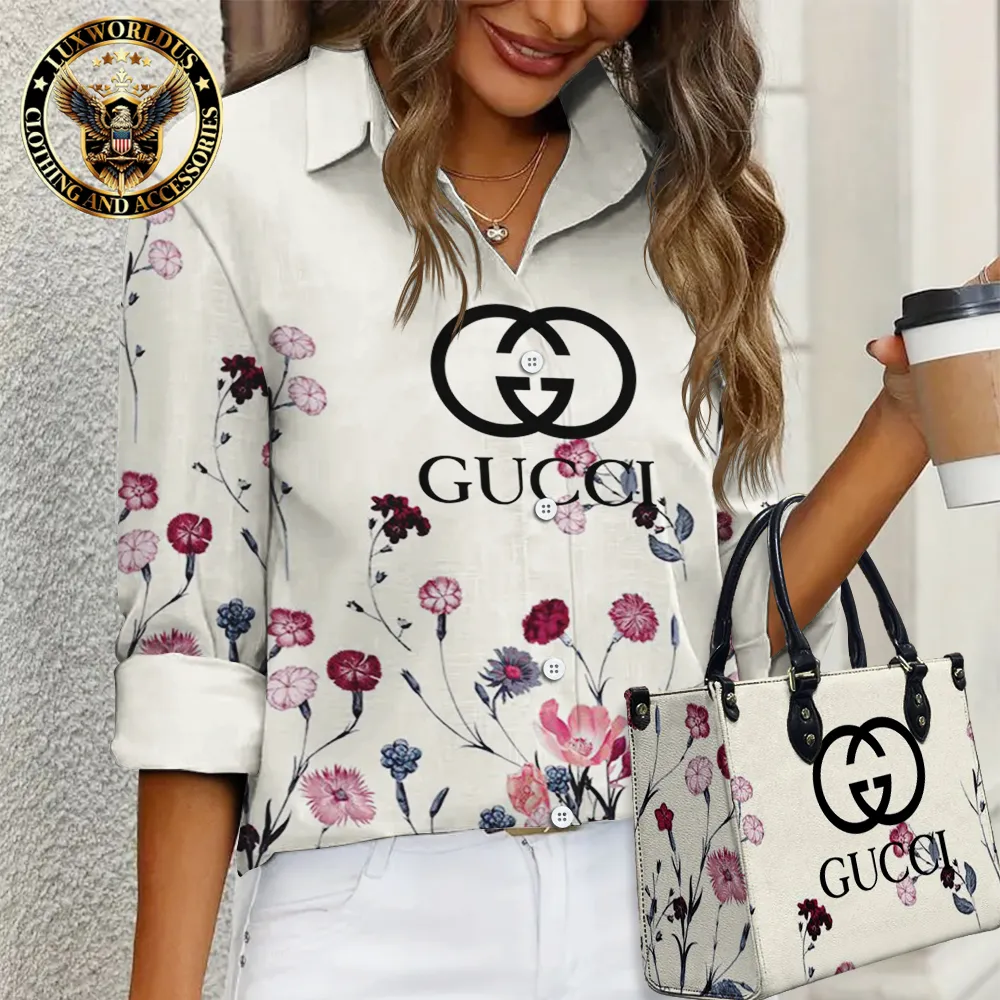 Gucci Limited Edition Casual Shirt Handbag For Gorgeous Women - Lux193