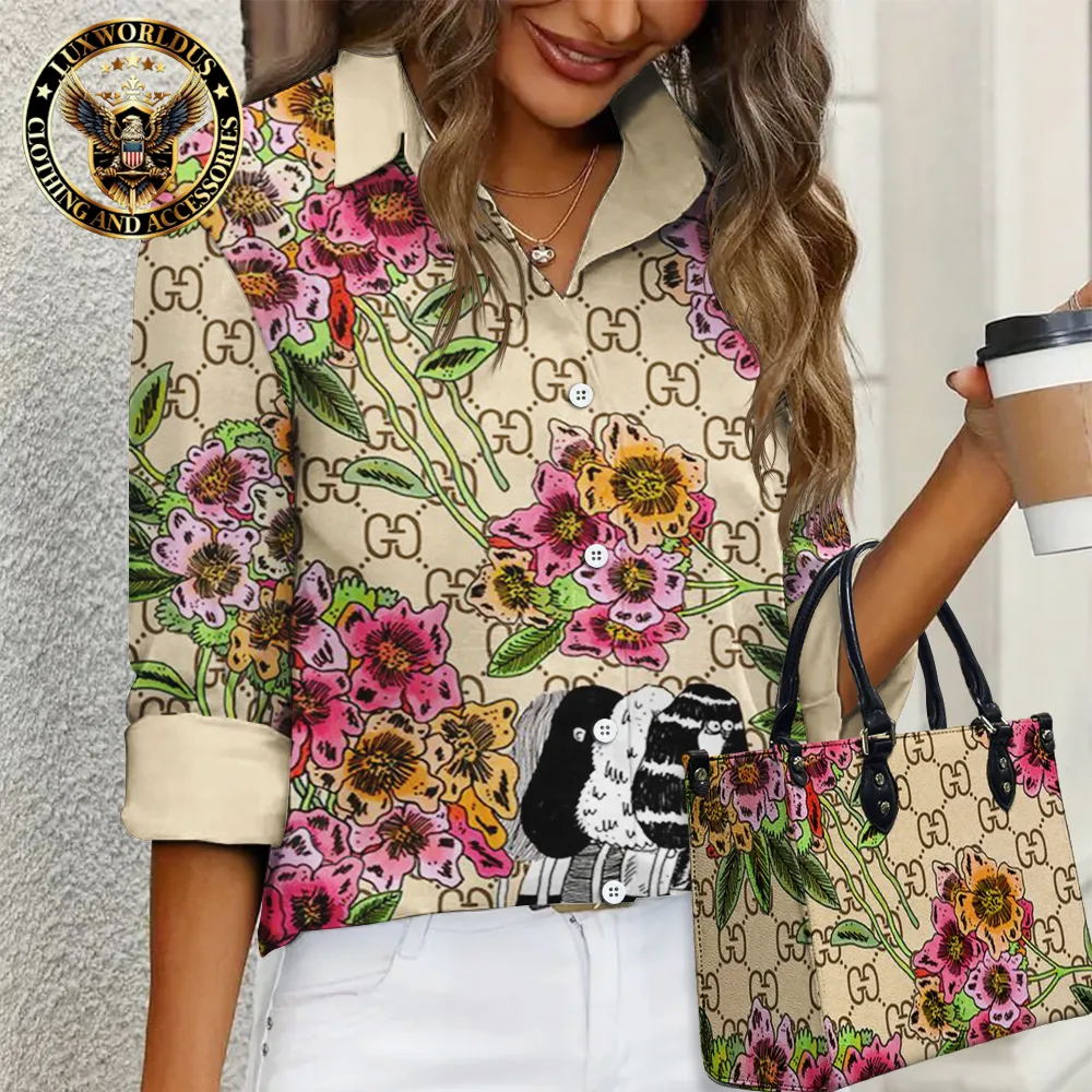 Gucci Limited Edition Casual Shirt Handbag For Gorgeous Women - Lux192